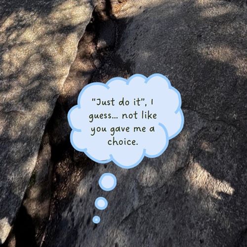 Hike Your Own Hike: Noticing Through Iterative Physical Disorientation