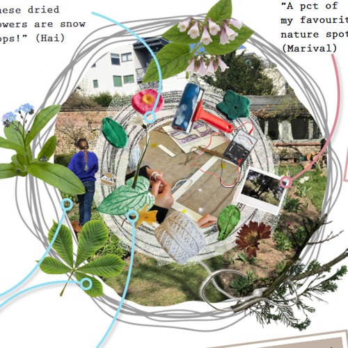 Children's Creative Engagement in Hybrid Nature Crafting: Materiality Meaning and Connection