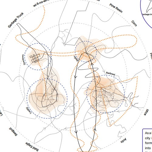 Exploring the Pluralities of More-than-Human Biographies Through Speculative Maps
